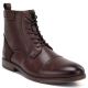 Hohe, ungefütterte braune Herren-Ankle-Boots Vanhorn WN32309