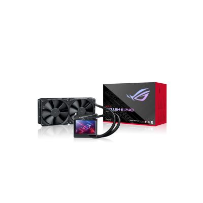 3. ASUS ROG RYUJIN II 240 Prozessor All-in-One Flüssigkeitskühler 12 cm Schwarz 1 Stück.