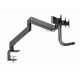 4. GEMBIRD Verstellbarer Schreibtischarm/Halterung für 3 Monitore 17-27 Zoll, VESA 100x100 mm, bis zu 6 kg