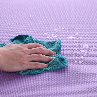 3. One Fitness MP10 Multipack Puzzlematte Gelb-Blau-Lila