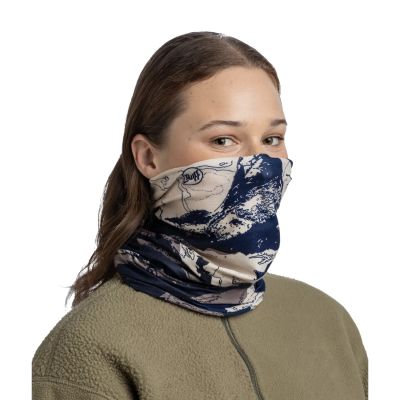 3. Buff Original EcoStretch Schal 13683174510 Marineblau One Size
