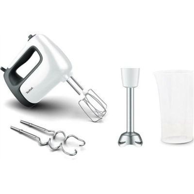 10. Tefal Prep'Mix HT4621 Handmixer 500W Weiß
