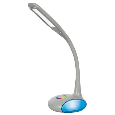 3. Moderne, mehrfarbige RGB-LED-Schreibtischlampe Activejet VENUS RGB grau mit Nachtlichtfunktion