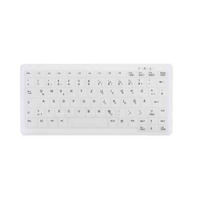 Contour Design Active Key AK-C4110 Medizinische Tastatur USB QWERTZ Deutsch Weiß