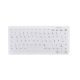 Contour Design Active Key AK-C4110 Medizinische Tastatur USB QWERTZ Deutsch Weiß
