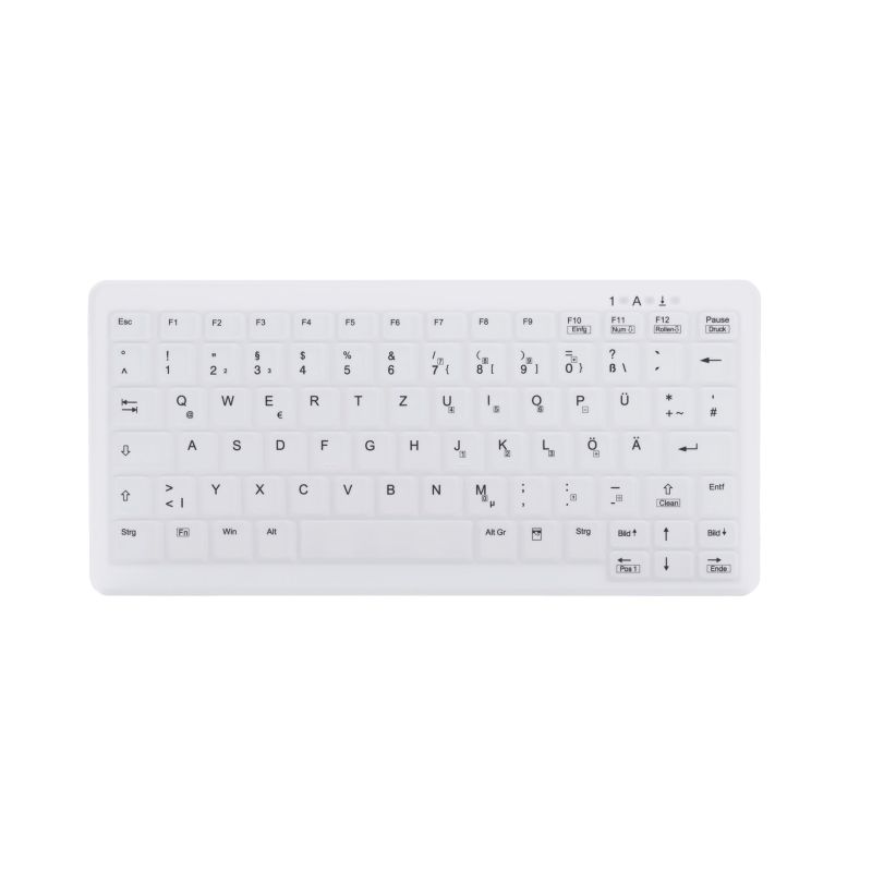 Contour Design Active Key AK-C4110 Medizinische Tastatur USB QWERTZ Deutsch Weiß