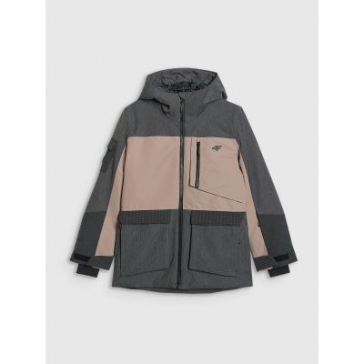 12. Snowboardjacke für Kinder, 10000 Membran, 4F 4FJRAW25TTJAU1039-82S
