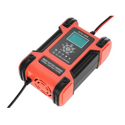 7. AZO Digital-Netzladegerät für BC-12-Batterien 12 A (230 V/12 V) 6 A (230 V/24 V) AGM / LiFePO4 / GEL
