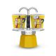 Bialetti Mini Express Lichtenstein Kaffeemaschinen-Set + 2 Espressotassen