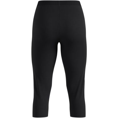 2. Damen-Funktionsleggings Odlo Merino 200 BL Bottom 3/4 – black, Größe: S