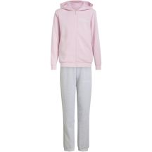 Adidas Essentials Kinder-Trainingsanzug Rosa und Grau KR6711