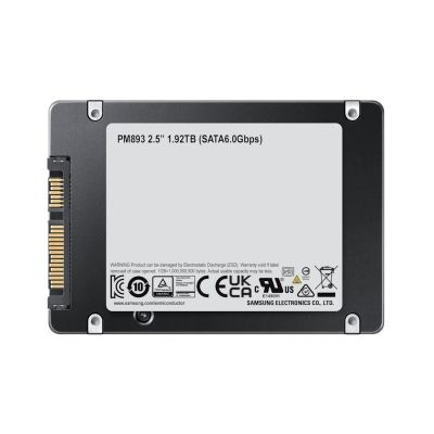 5. Samsung PM893 1,92 TB 2,5" Serial ATA III V-NAND TLC