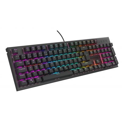 GENESIS NKG-2179 Gaming Tastatur USB QWERTZ Deutsch Schwarz