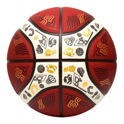 2. Molten Eurobaset 2025 Replika-Basketball B7G3800-E5Z