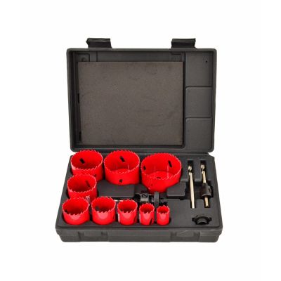 AWTOOLS Bimetall-Lochsägen-Set. 19-64 mm, 13-teilig.