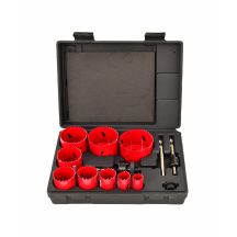AWTOOLS Bimetall-Lochsägen-Set. 19-64 mm, 13-teilig.