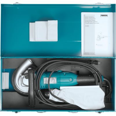 4. Makita PC5001C Bandschleifer Schwarz, Blau