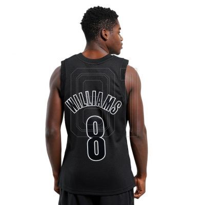 7. Mitchell & Ness NBA Swingman Brooklyn Nets Deron Williams T-Shirt M SMJY6513-BNE12DWMBLCK