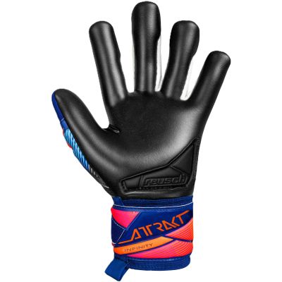 3. Reusch Attrakt Infinity Evolution NC Torwarthandschuhe Blau-Schwarz 5670725 4127