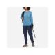 2. MILLET Seneca T-Shirt für Damen, Ts Ls Uv W, blau