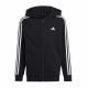 Adidas 3 Stripes FL Full-Zip Hoody Jr HR6331 Sweatshirt