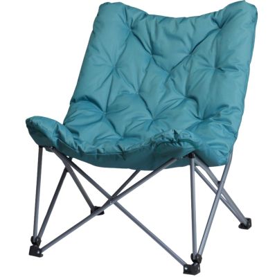 2. REDCLIFFS HIGH DELUXE CAMPINGSTUHL MIT KISSEN BLAU