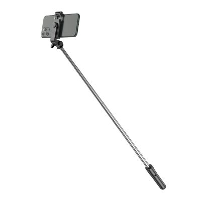 2. Selfie-Stick WHS1Y Teleskopstativ 1 m mit Telefonhalter – Schwarz