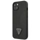 2. Guess GUHCP13SPSATLK iPhone 13 mini 5,4 "schwarz / schwarzes Hardcase SaffianoTriangle Logo
