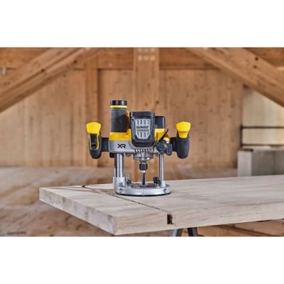 11. DeWALT DCW620NT-XJ Oberfräse/Rasentrimmer, Schwarz/Gelb, 23000 U/min