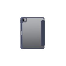 AmazingThing Titan Pro Hülle für iPad Pro 11" M5 mit 720° drehbarem Ständer und Stifthalter - Marineblau