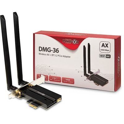 2. Inter-Tech DMG-36 Internes WLAN / Bluetooth 5400 Mbit/s