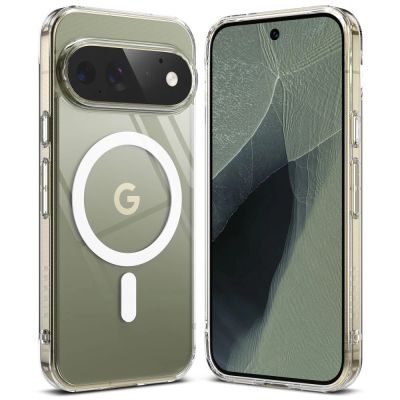 2. Ringke Fusion Magnetische MagSafe-Hülle für Google Pixel 11 Pro – Transparent