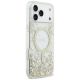 4. Guess Resin Bottom Glitter MagSafe Hülle für iPhone 17 Pro Max - Gold