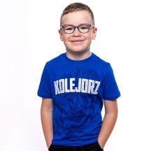 Kolejorz Lions Blaues Kinder-T-Shirt 140