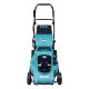 8. Makita DLM480Z Akku-Rasenmäher (Schiebemäher) Schwarz, Türkis
