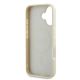 7. Guess Grained Ring MagSafe-Hülle für iPhone 16 – Beige