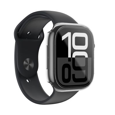 6. AmazingThing Radix Glass Case für Apple Watch 46 mm, transparent