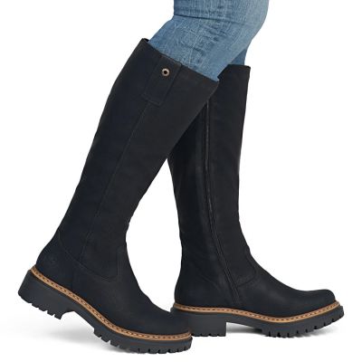 6. Damen-Komfortstiefel in Schwarz Rieker 72656-00