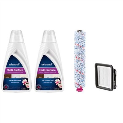 Bissell | Reinigungsset | MultiSurface (2x Reinigungsmittel + Bürste + Filter)