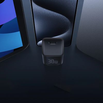 11. Baseus GaN5S 30W EU USB-C Wandladegerät – Schwarz