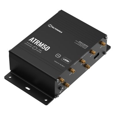 4. Teltonika ATRM50 | 5G-Router | 4x M12 GbE, WiFi 5, Dual-SIM, eSIM, GPS