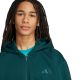 5. Herren adidas ALL SZN Fleece-Sweatshirt mit durchgehendem Reißverschluss Grün JX5101