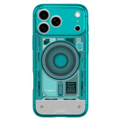 3. Spigen Ultra Hybrid MagSafe Hülle für iPhone 18 Pro / 17 Pro – Hellblau