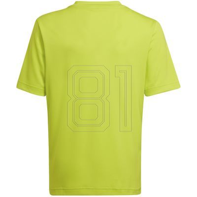8. T-shirt adidas Entrada 22 Graphic Jersey Jr HF0133