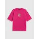 4. Locker geschnittenes Damen-T-Shirt mit Aufdruck 4F 4FRSS26TTSHF3706-53S
