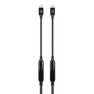 5. MANHATTAN USB 3.2 Gen 2 Aktives Typ-C Kabel 5m 10 Gbit/s 60W