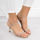 7. Sandalen mit Zirkonen Potocki W LE20326 WOL282A
