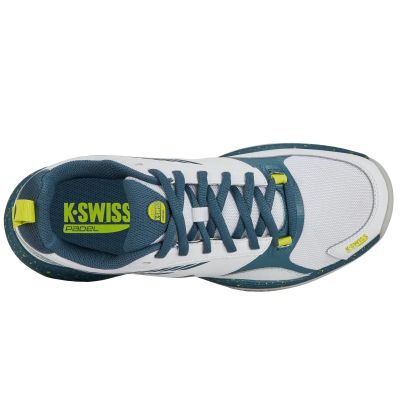 2. K-Swiss Speedex Padel Herren Sneakers Trainingssportschuhe Weiß/Blau (09084-163-M)