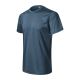 Zoom Herren-T-Shirt (dunkelblaue Denim-Melange)