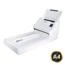 Avision AD340GFN Flachbettscanner mit ADF, 1200 x 1200 dpi, A4, Weiß